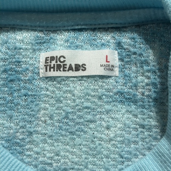 Girls size Large | Textured sweatshirt - Picture 4 of 4